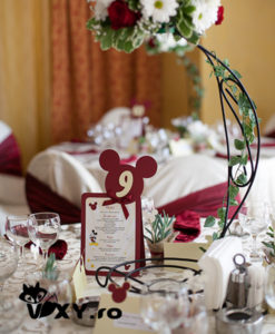 meniu Mickey, meniu botez, meniu personalizat Mickey, meniu si numar masa botez Mickey, meniu si numar masa botez tematic, papetarie botez, papetarie personalizata, vixy.ro, meniu si numar masa 2 in 1
