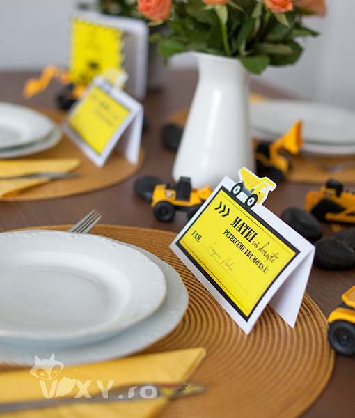 petreceri tematice, petreceri personalizate, petrecere santier, pe santier, petrecere baieti, petrecere fete, santier personalizat, santier, santier copii, papetarie petrecere, papetarie santier, papetarie contructii, constructii petreceri copii, constructii tematice, galben si negru, petreceri aniversare, petreceri aniversare copii, botez tematic, botez pe santier, numar masa santier, numar masa constructii, place card santier, plic pentru dar santier, plic dar constructii, plic dar utilaje constructii, numar masa tematic, numar masa santier, numar masa utilaje constructii, meniu tematic santier, meniu santier, meniu utilaje constructii, place card santier, place card constructii, place card personalizat,